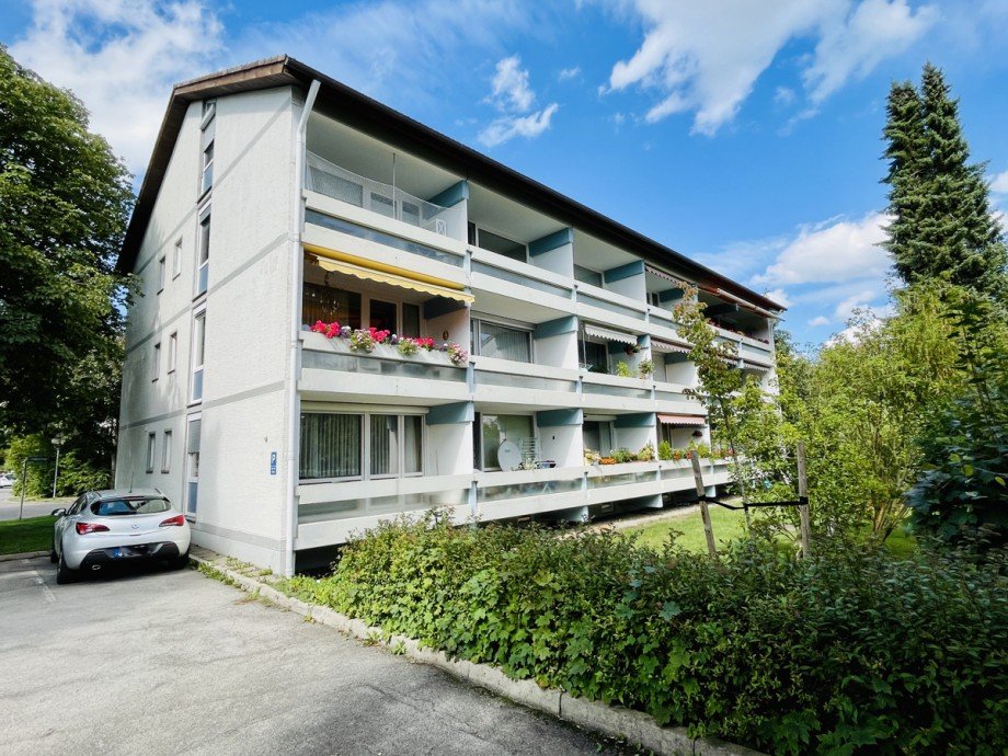 Ansicht S�d / West Etagenwohnung Bad W�rishofen