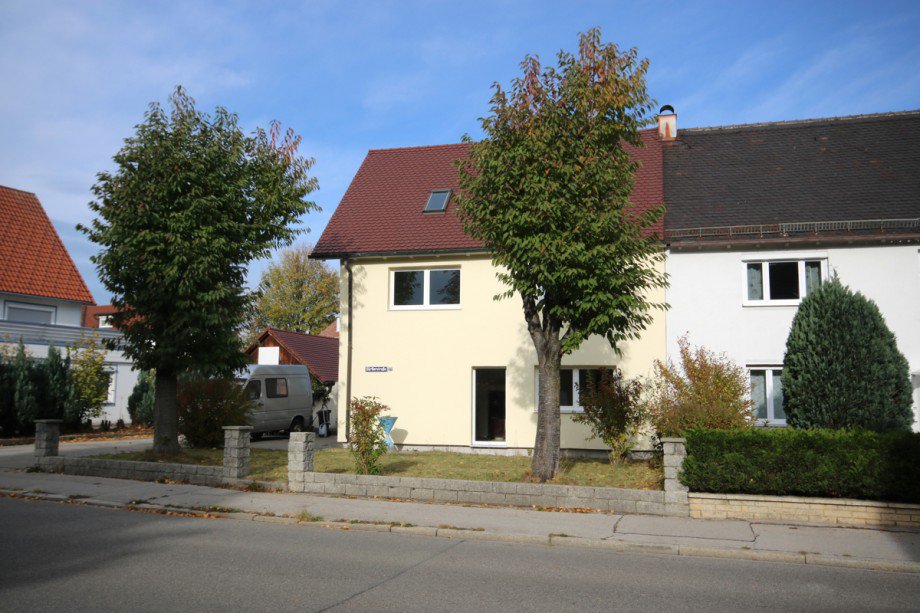 Ansicht Doppelhaush�lfte Kaufbeuren