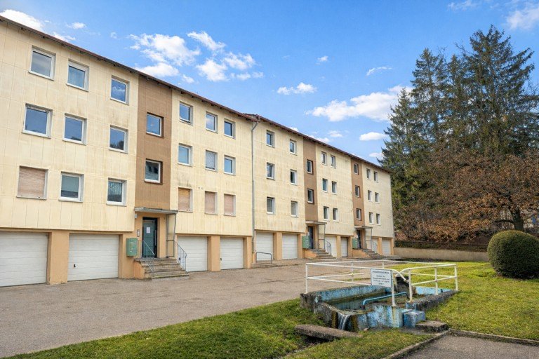 Eingangsseite Kaufbeuren - Kaufbeuren Etagenwohnung 1,5-Zimmer-Eigentumswohnung mit S�dbalkon