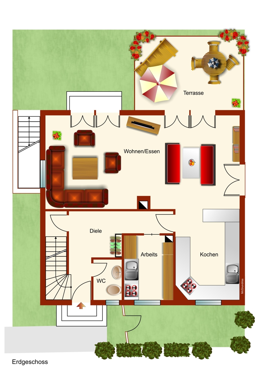 Erdgeschoss Einfamilienhaus Kaufbeuren