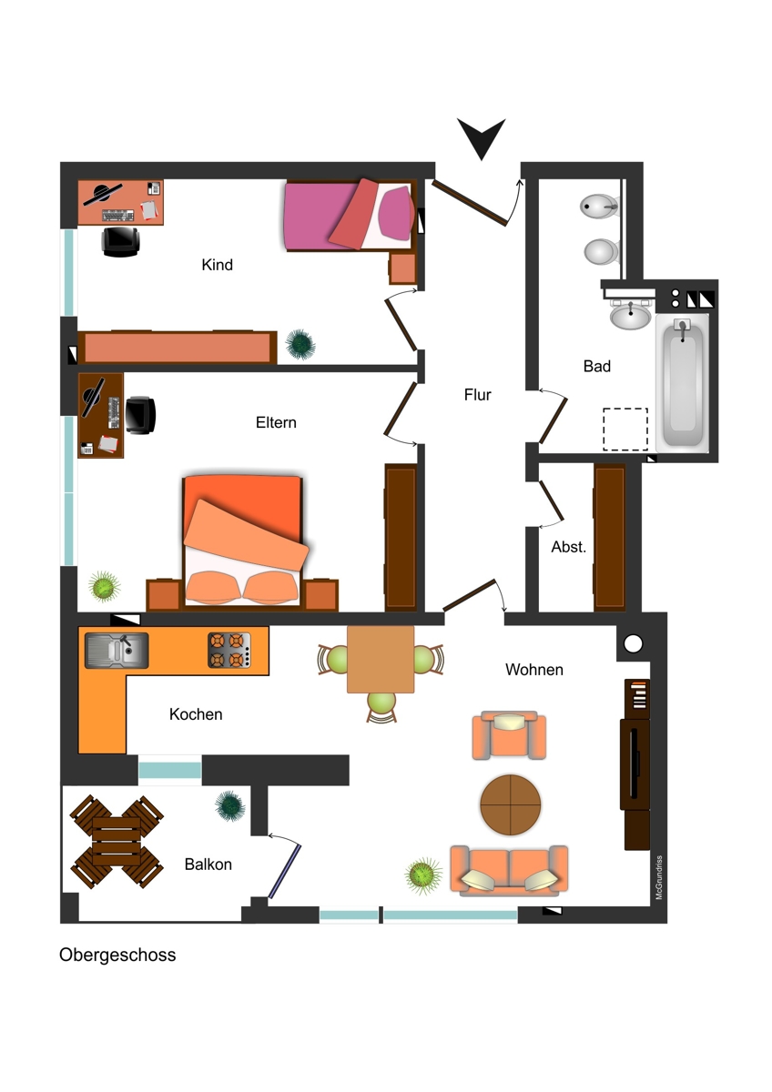 Grundriss Etagenwohnung Kaufbeuren