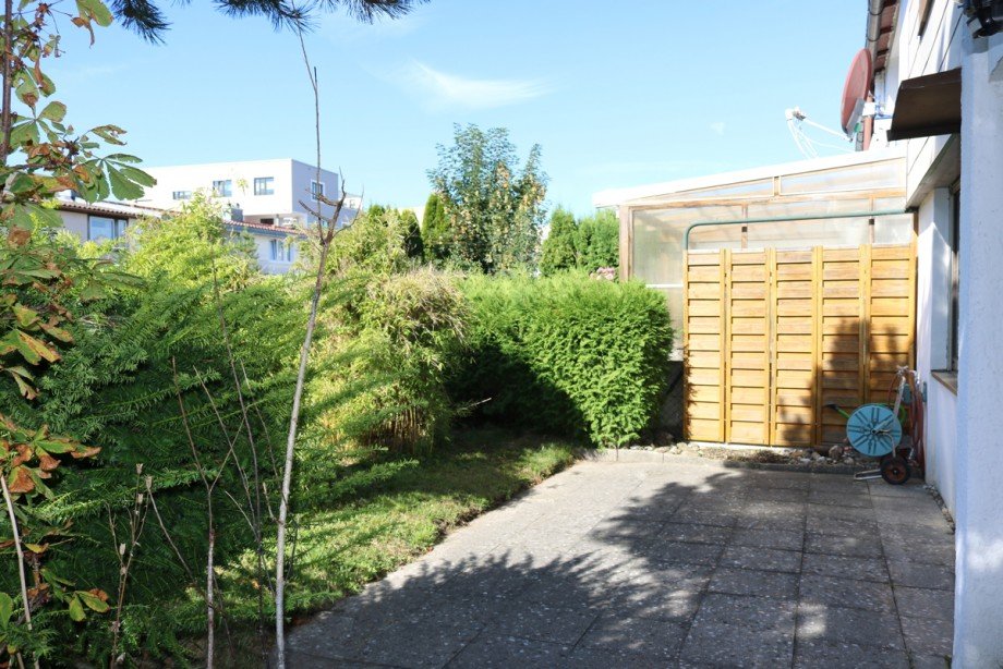 Terrasse Reiheneckhaus Kaufbeuren