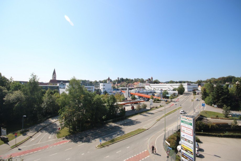 Blick �ber die Stadt Maisonettewohnung Kaufbeuren