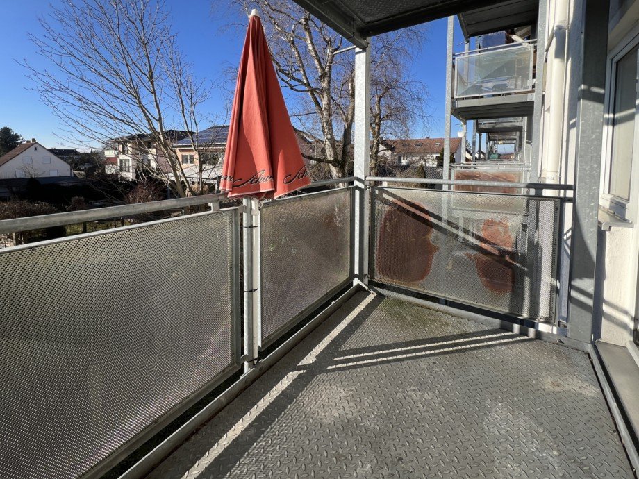 Westbalkon Etagenwohnung Buchloe