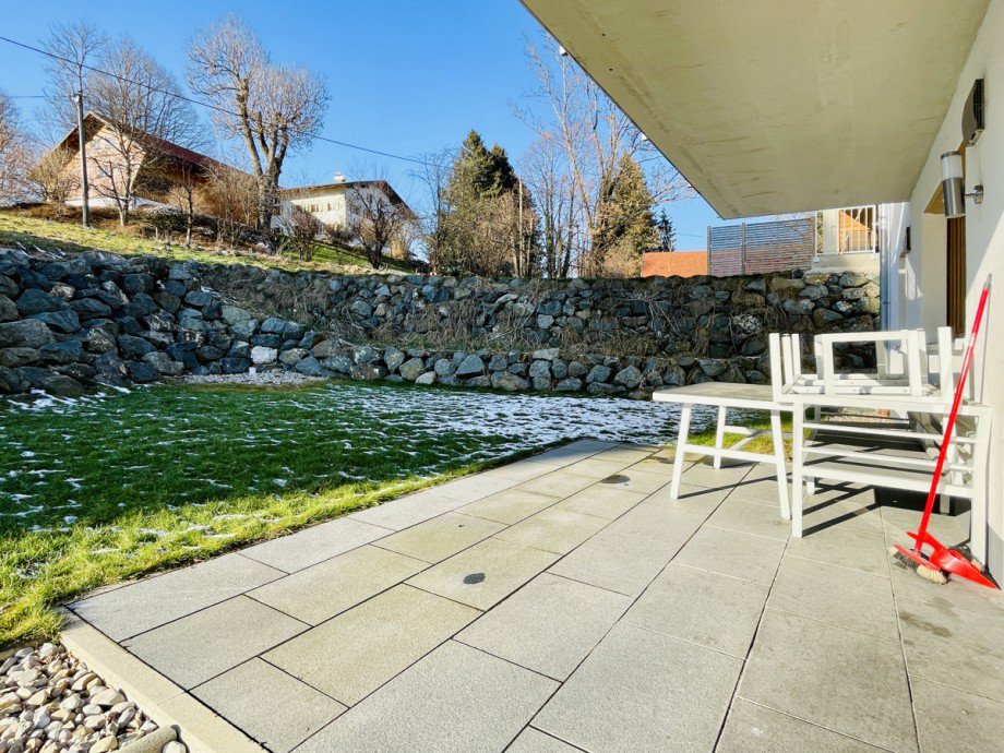 Terrasse Erdgeschosswohnung St�ttwang