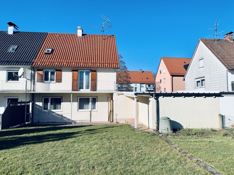 Ansicht S�d Doppelhaush�lfte Kaufbeuren
