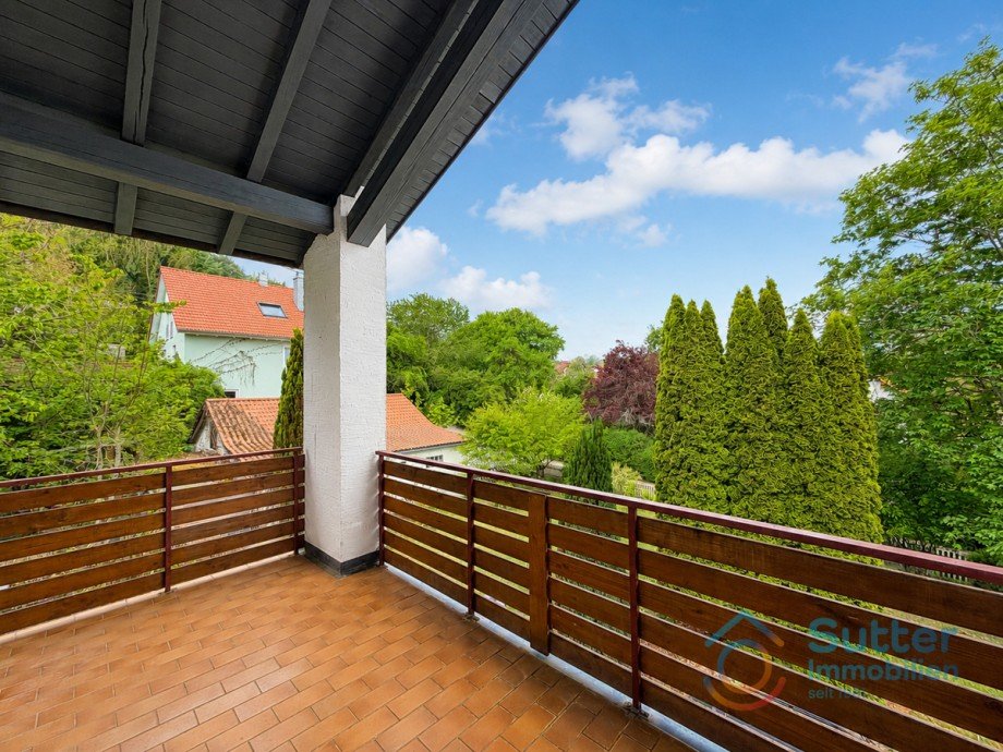 Balkon Etagenwohnung Irsee