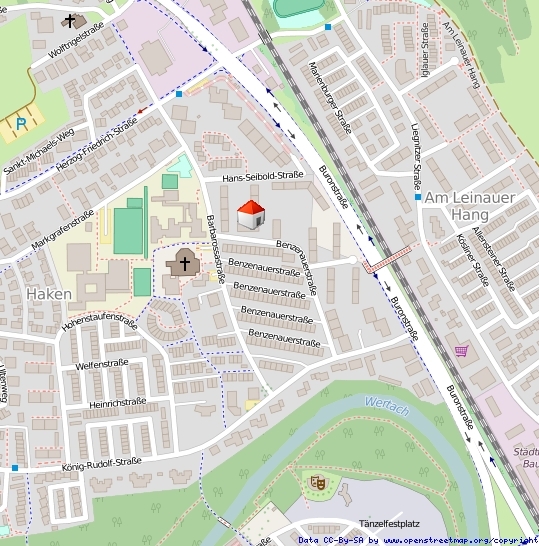 Lageplan Etagenwohnung Kaufbeuren, Kaufbeuren (Kernstadt)