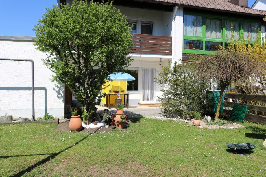 Garten Doppelhaush�lfte Kaufbeuren