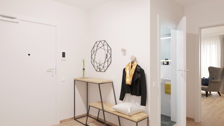 Flur Erdgeschosswohnung Aitrang