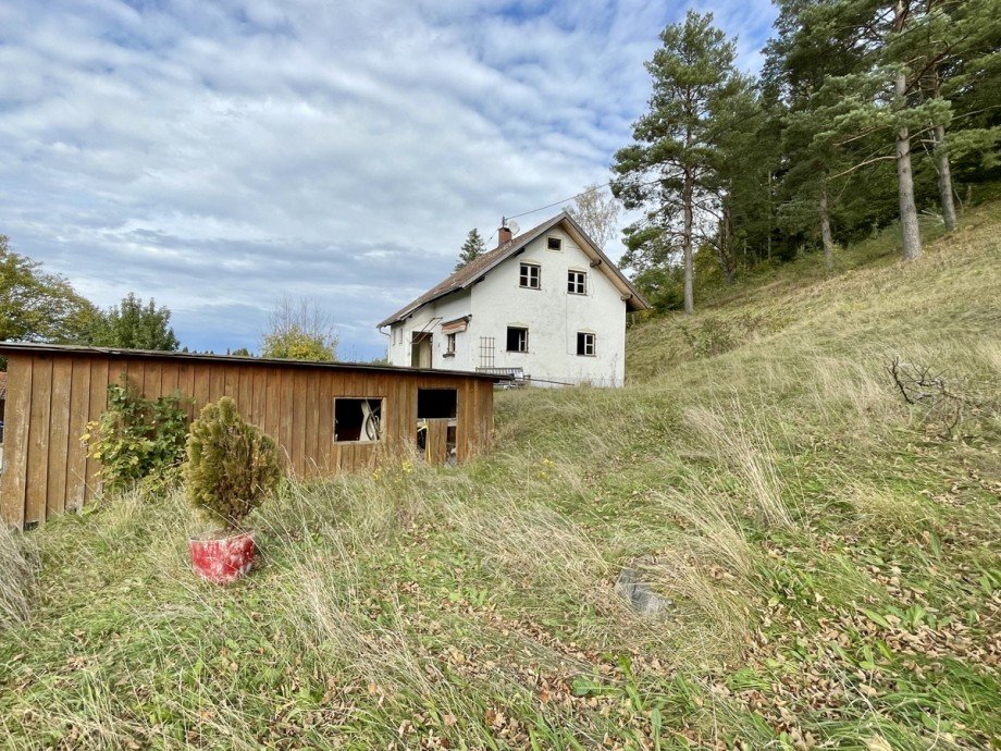 Blick �ber das Grundst�ck Wohngrundst�ck Kaltental