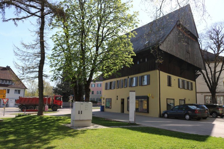 gut sichtbar Kaufbeuren - Kaufbeuren Haus Gesch�ftshaus - Denkmalschutz - Zentrale Lage