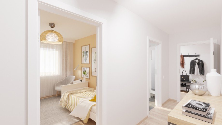 Flur Etagenwohnung Aitrang