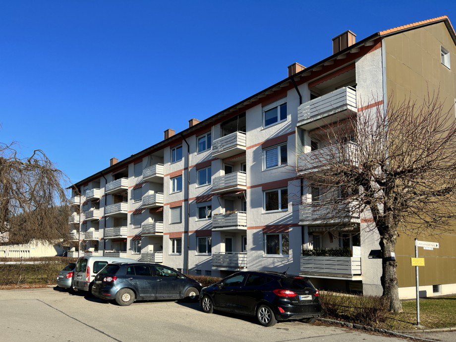 Westansicht Etagenwohnung Kaufbeuren
