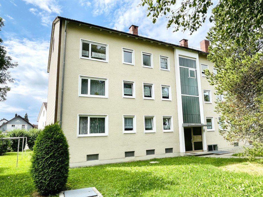 Eingang Nordseite Etagenwohnung Kaufbeuren