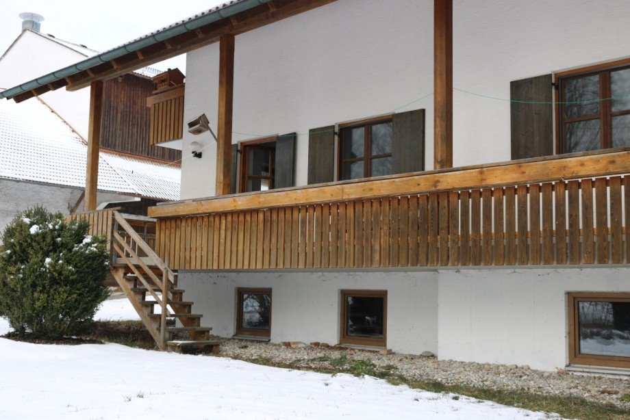 Balkonterrasse Einfamilienhaus Pforzen