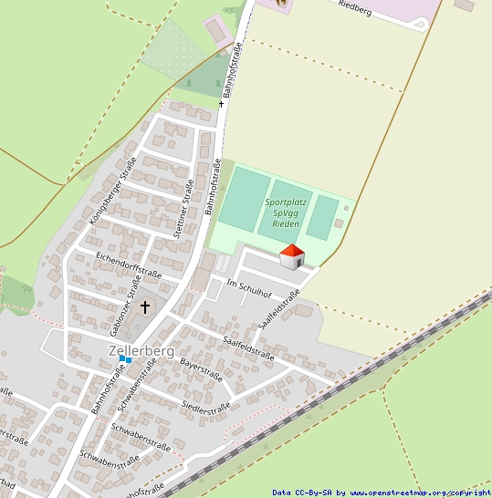 Am alten Sportplatz Wohngrundst�ck Zellerberg