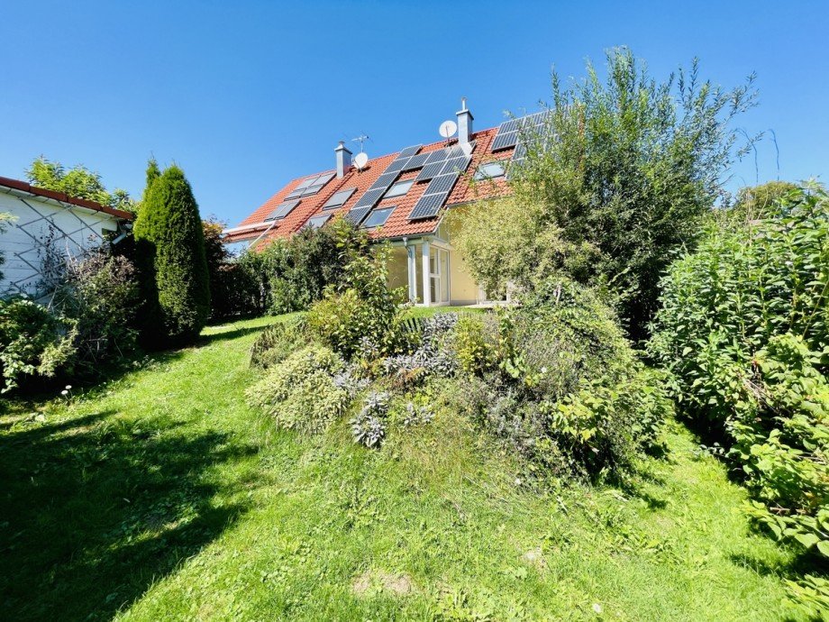Garten Doppelhaush�lfte Kaufbeuren