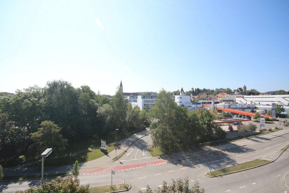 Blick �ber die Stadt Maisonettewohnung Kaufbeuren
