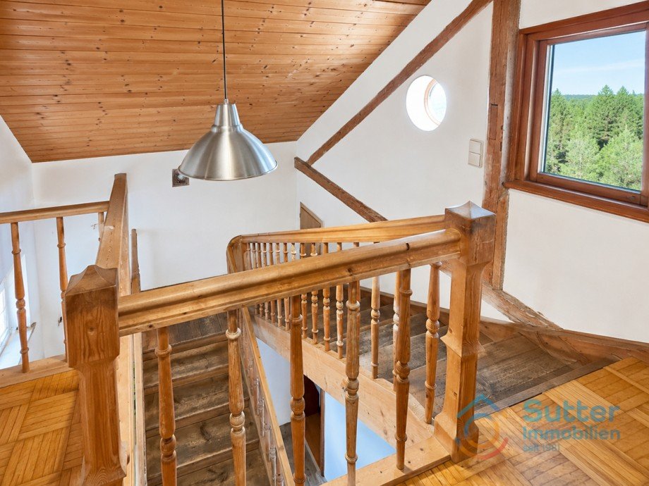 Treppenhaus DG Einfamilienhaus Eggenthal