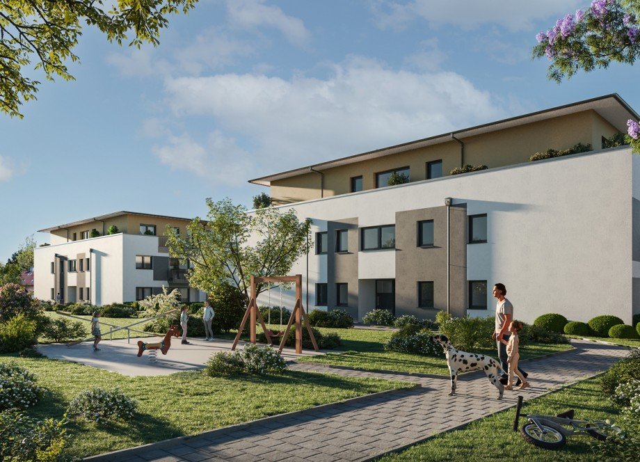 Ansicht Erdgeschosswohnung Zellerberg