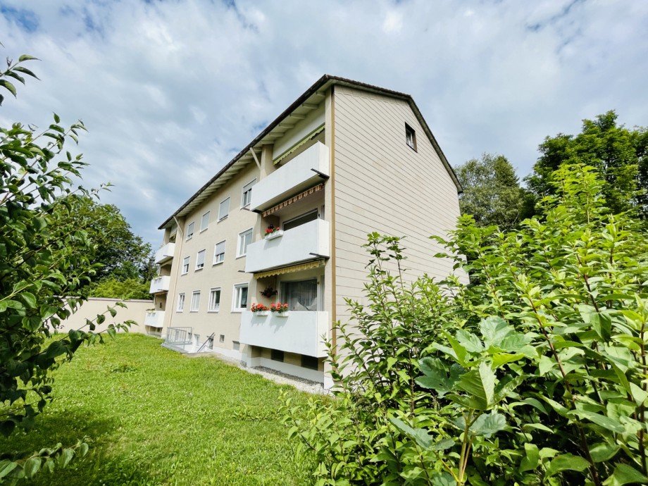 Ansicht S�d-Ost Etagenwohnung Kaufbeuren