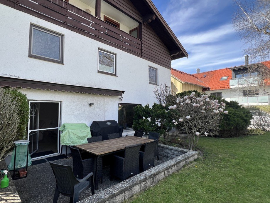 Terrasse Anbau Mehrfamilienhaus Marktoberdorf