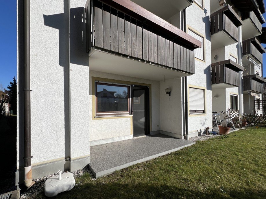 Terrasse Erdgeschosswohnung Germaringen