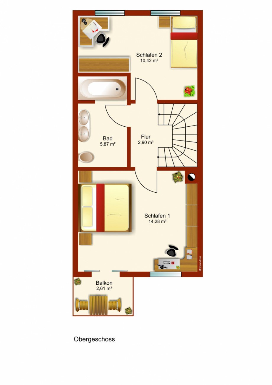1. Obergeschoss Maisonettewohnung Kaufbeuren