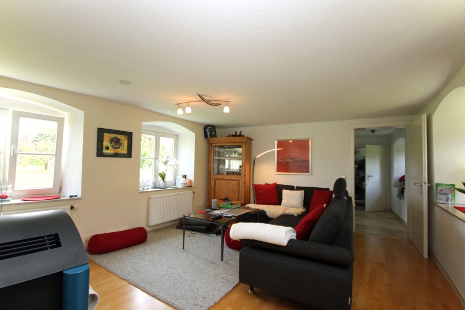 Wohnzimmer Doppelhaush�lfte Ottobeuren