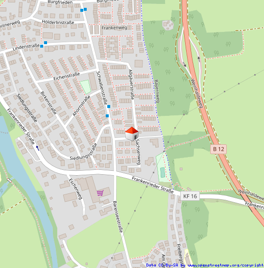 Allg�uerstra�e 106 Reiheneckhaus Kaufbeuren