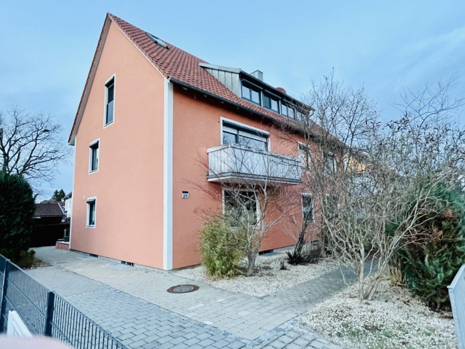 Hausansicht Etagenwohnung Kaufbeuren