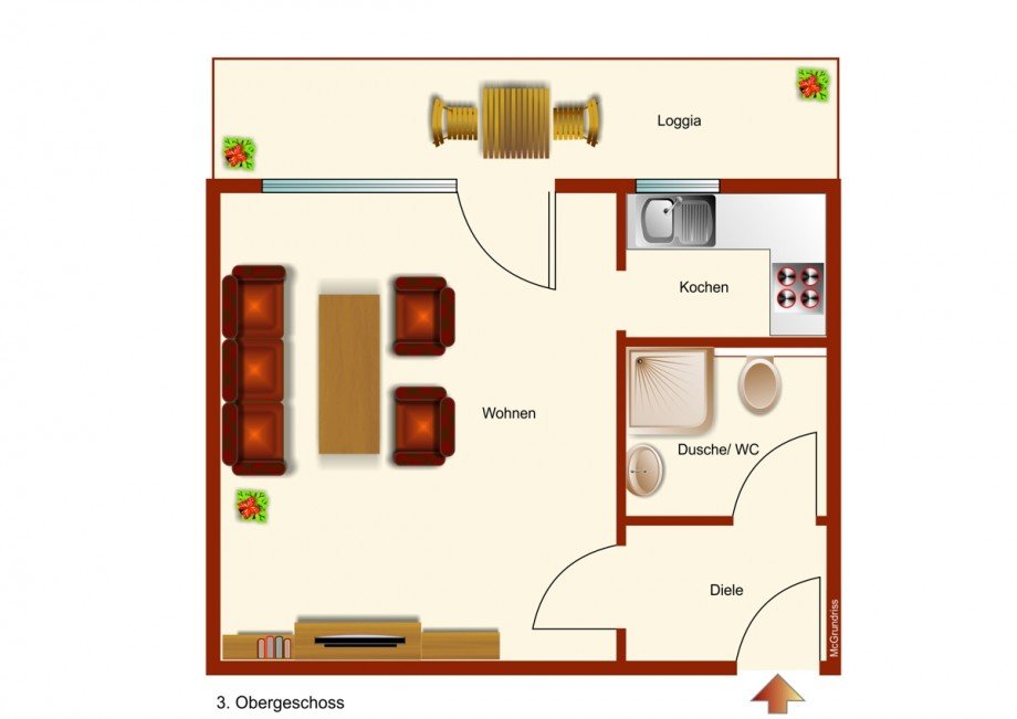 Grundriss Etagenwohnung Kaufbeuren
