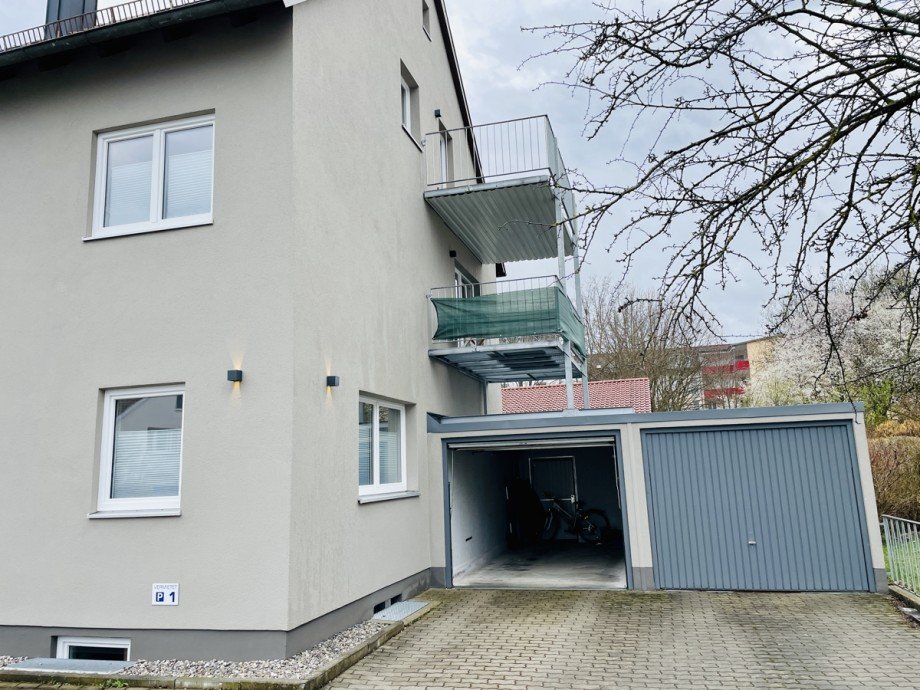 Ansicht West Etagenwohnung Kaufbeuren