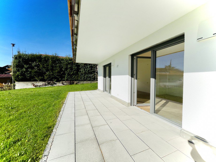 Terrasse Erdgeschosswohnung Aitrang