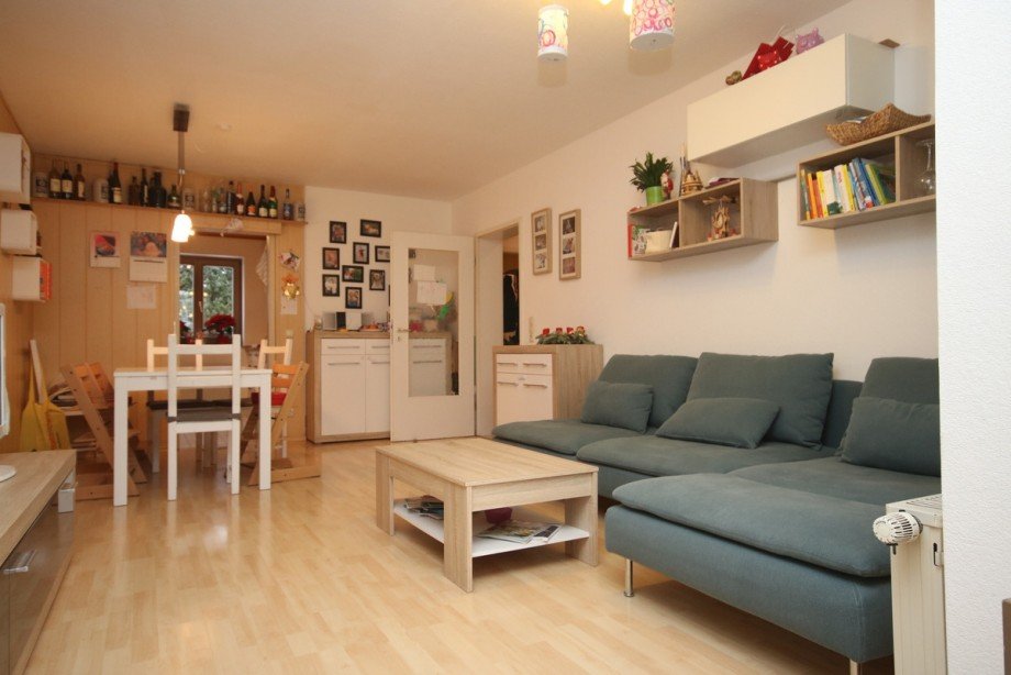 Wohnzimmer Erdgeschosswohnung Kaufbeuren