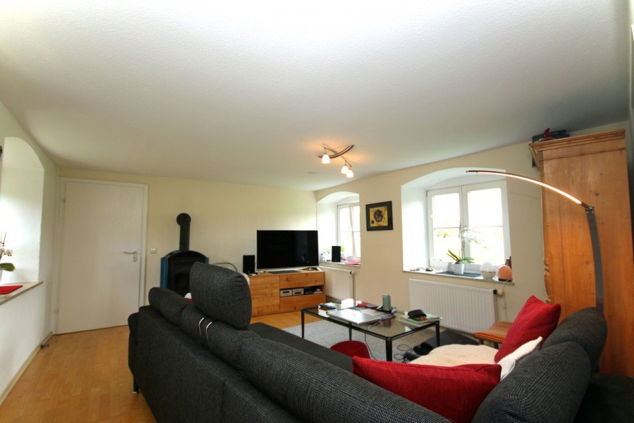 Wohnzimmer Doppelhaush�lfte Ottobeuren