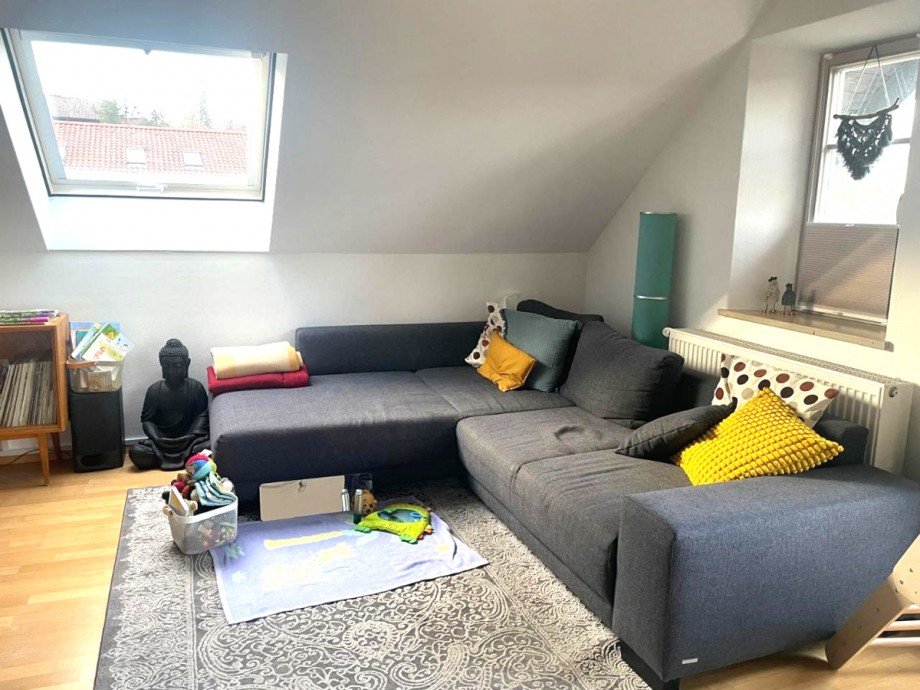 Wohnen Dachgeschosswohnung Irsee