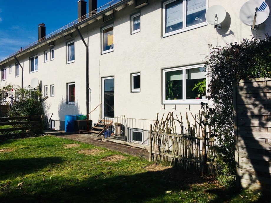 Gartenseite Etagenwohnung Rieden