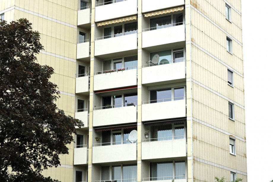 Balkon im 4. OG Etagenwohnung Kaufbeuren