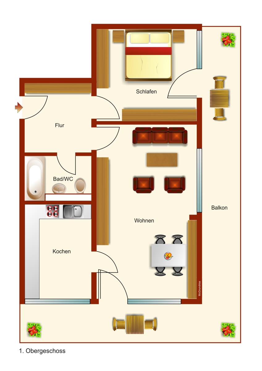 Grundriss Etagenwohnung Kaufbeuren