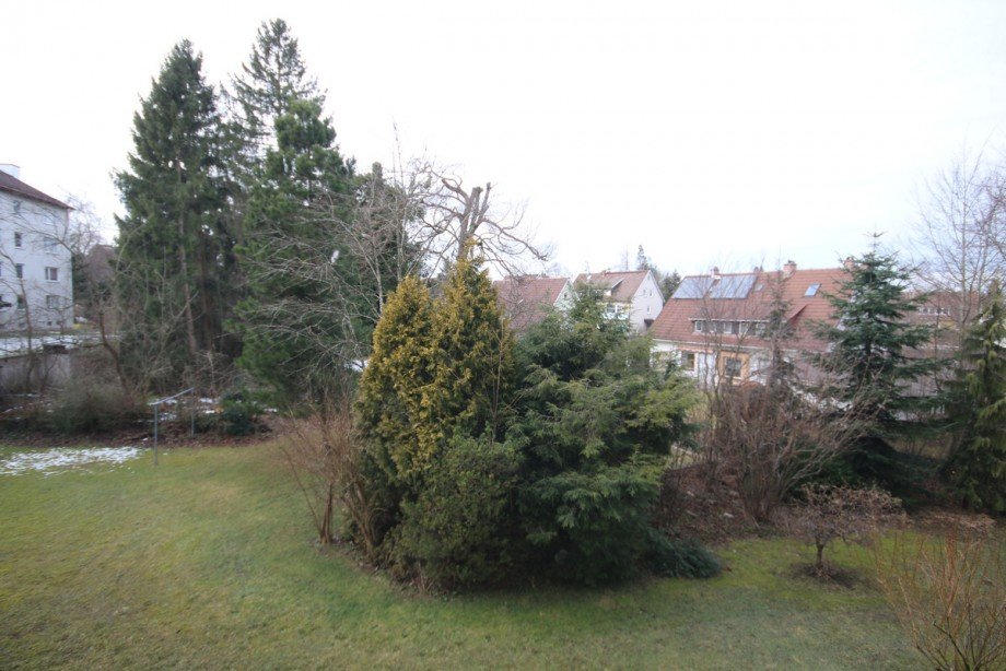 Blick ins Gr�ne Etagenwohnung Kaufbeuren