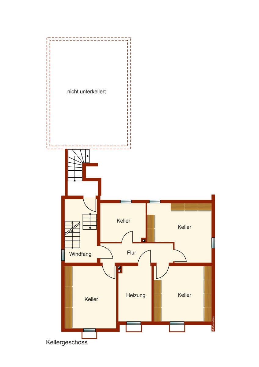 Kellergeschoss Einfamilienhaus Rieden