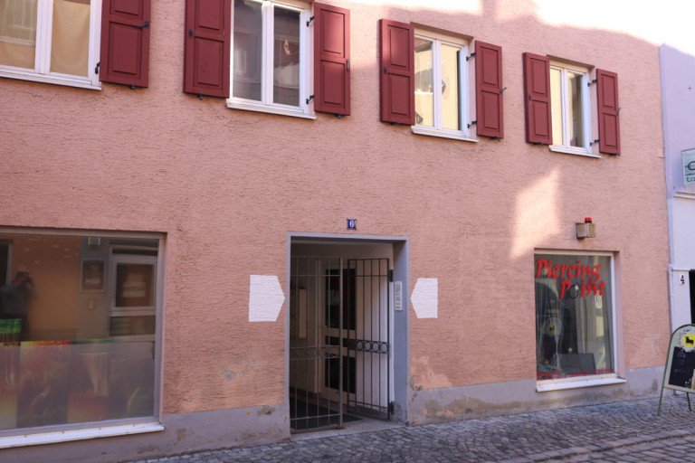 Eingang Kaufbeuren - Kaufbeuren Ladenlokal Ladenfl�che in der Kaufbeurer Altstadt