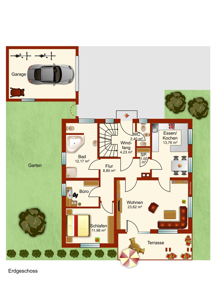Erdgeschoss Einfamilienhaus Kaufbeuren