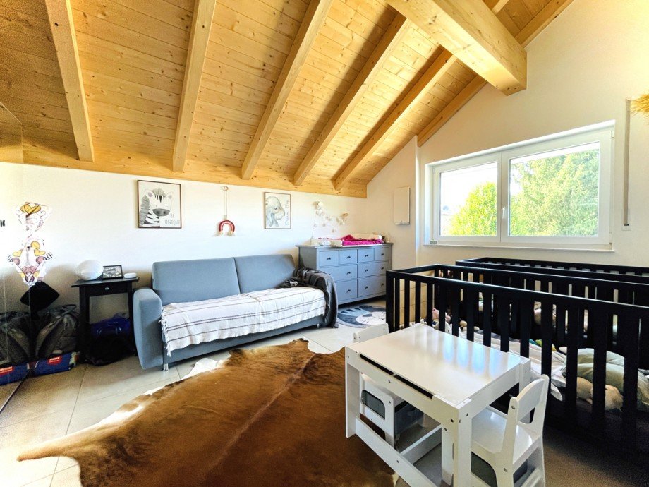 Schlafzimmer Dachgeschosswohnung Kaufbeuren