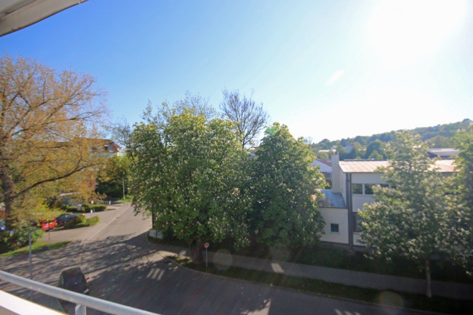 Blick vom Westbalkion Etagenwohnung Kaufbeuren