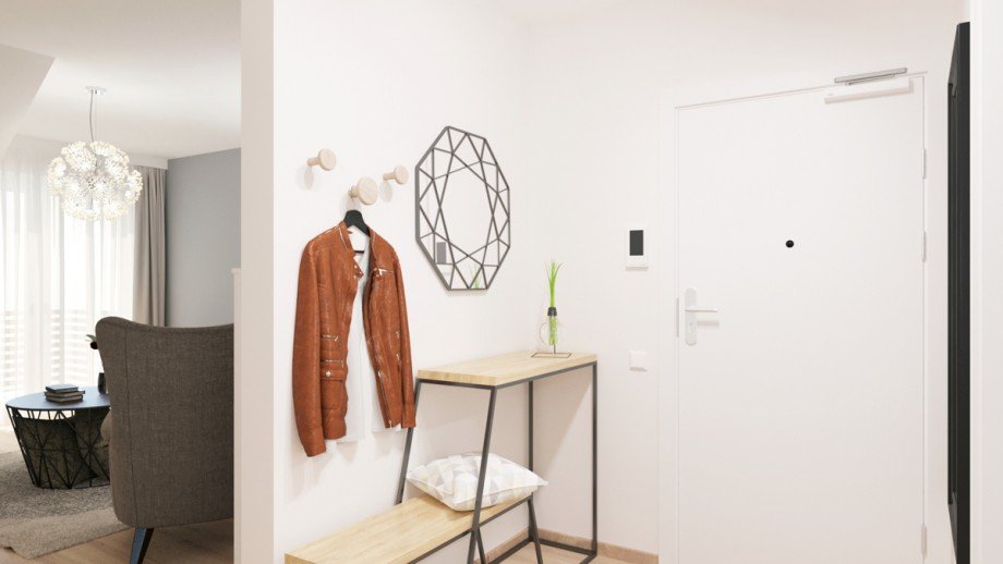 Flur Dachgeschosswohnung Aitrang