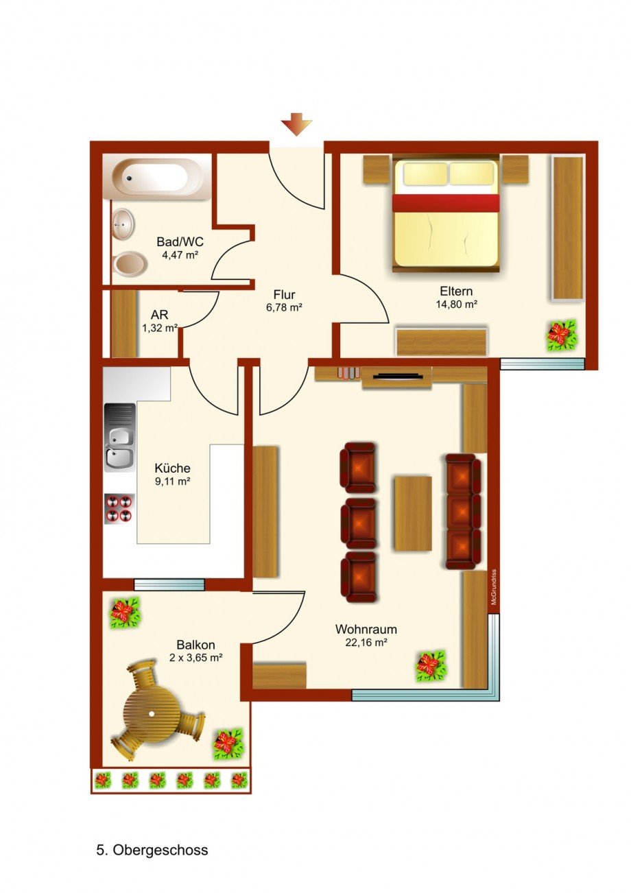 Grundriss Etagenwohnung Kaufbeuren