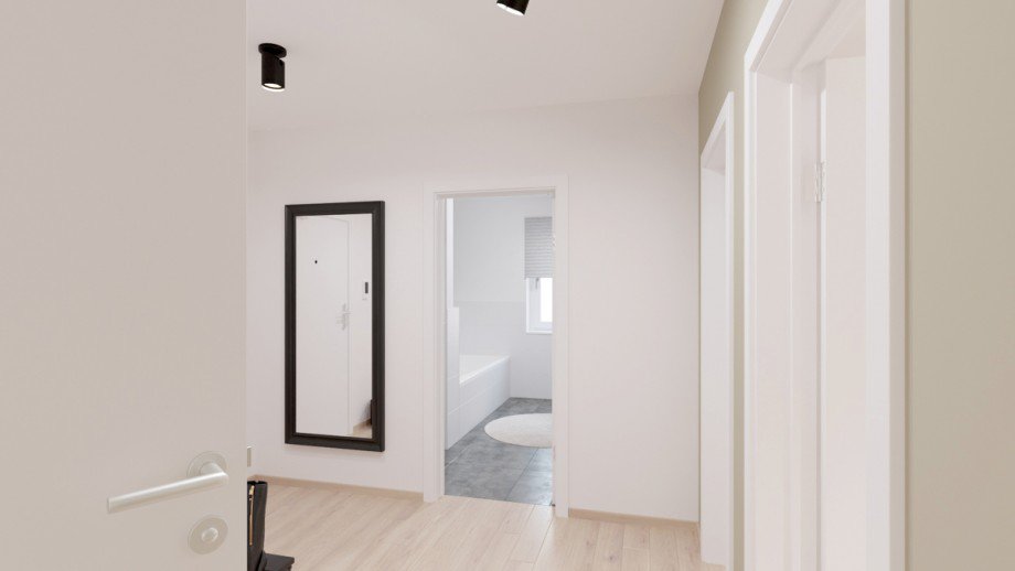 Flur Etagenwohnung Aitrang